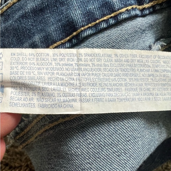 Forever 21 Denim Women's Shorts Size 26 - Picture 4 of 4